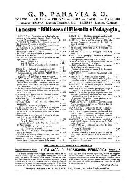 L'educazione nazionale