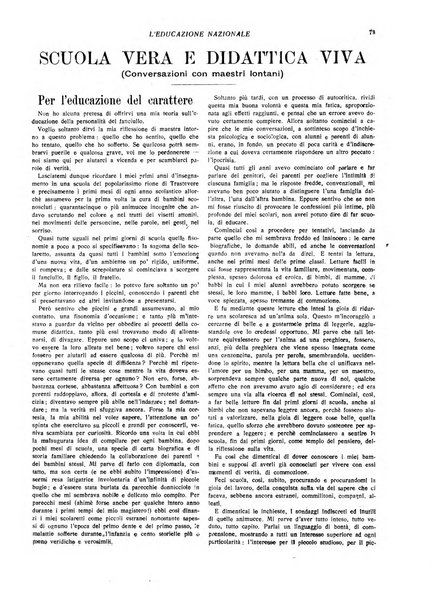 L'educazione nazionale