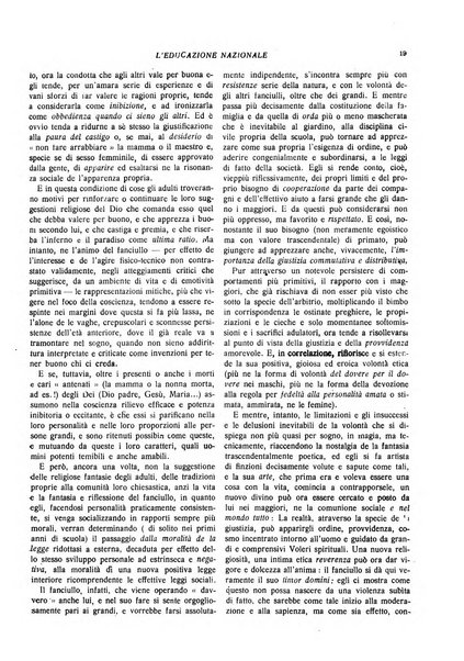 L'educazione nazionale