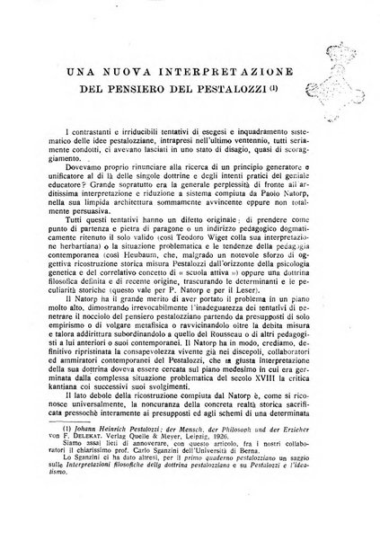 L'educazione nazionale