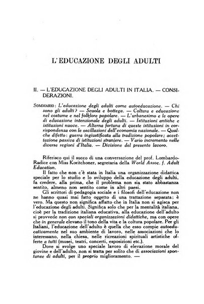 L'educazione nazionale