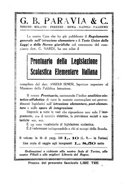 L'educazione nazionale