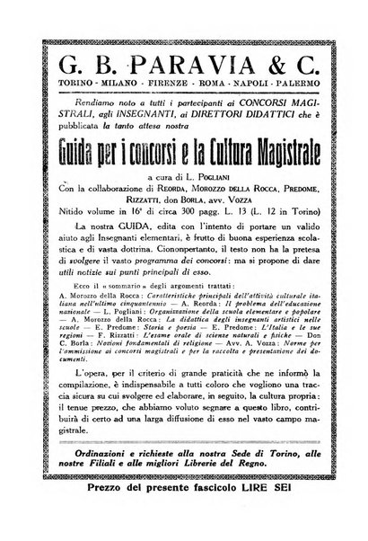 L'educazione nazionale