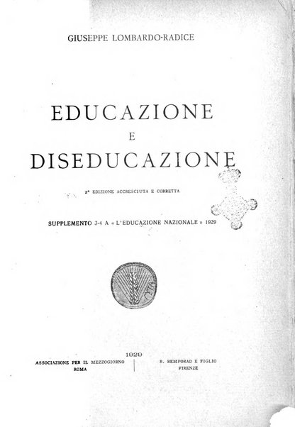 L'educazione nazionale