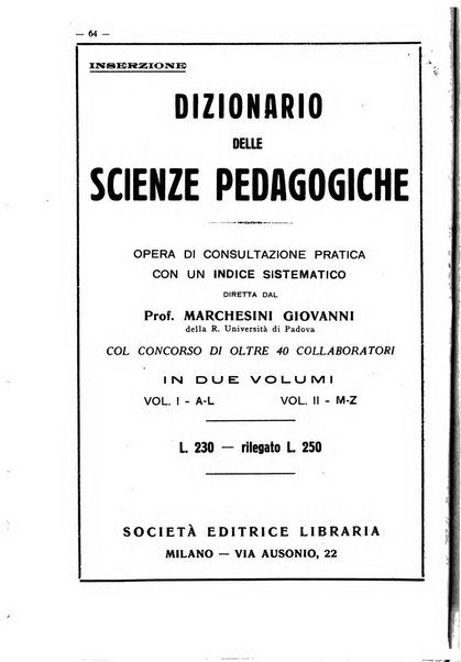 L'educazione nazionale