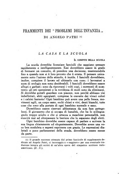 L'educazione nazionale