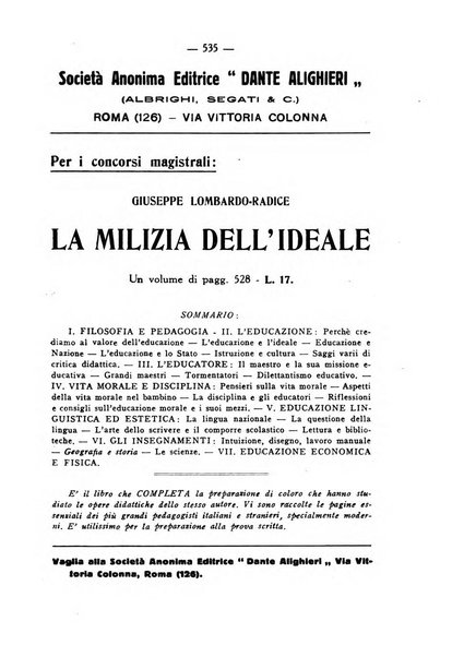 L'educazione nazionale