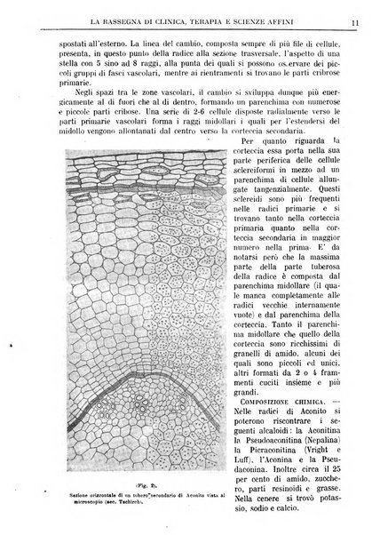 La rassegna di clinica, terapia e scienze affini