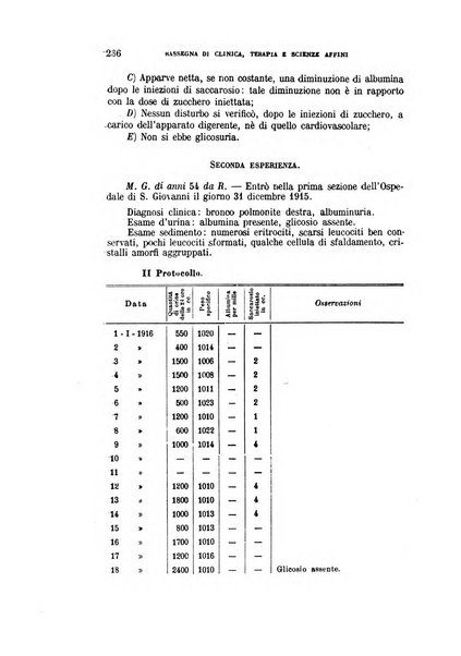 La rassegna di clinica, terapia e scienze affini