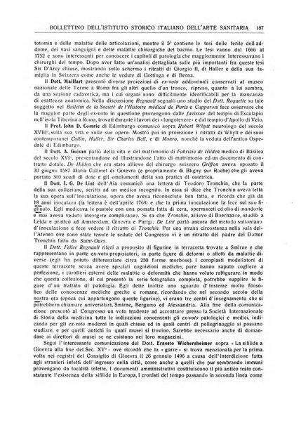 La rassegna di clinica, terapia e scienze affini