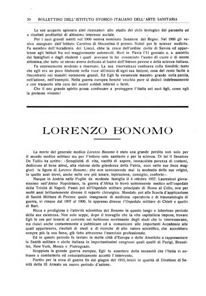 La rassegna di clinica, terapia e scienze affini