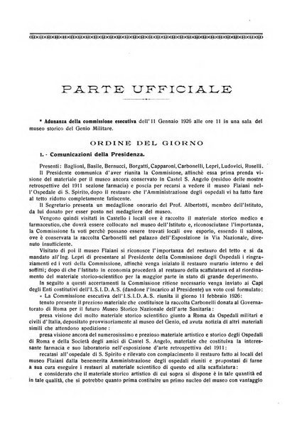 La rassegna di clinica, terapia e scienze affini