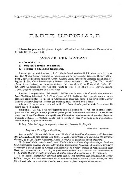 La rassegna di clinica, terapia e scienze affini