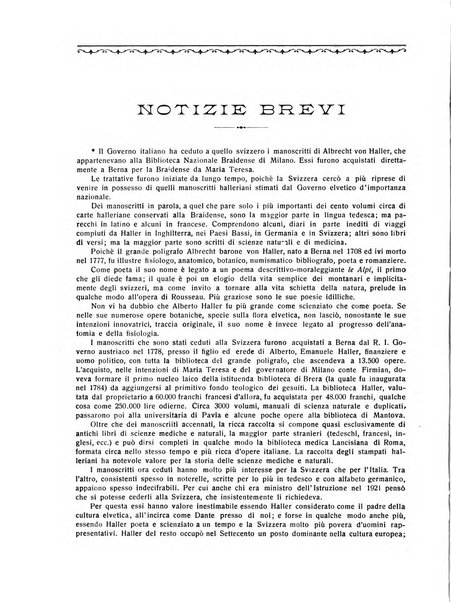 La rassegna di clinica, terapia e scienze affini