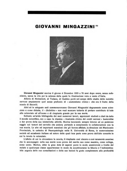 La rassegna di clinica, terapia e scienze affini