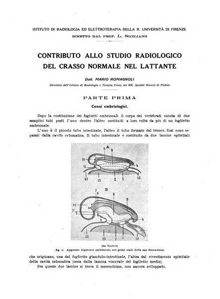 La rassegna di clinica, terapia e scienze affini