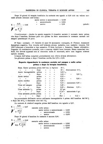 La rassegna di clinica, terapia e scienze affini