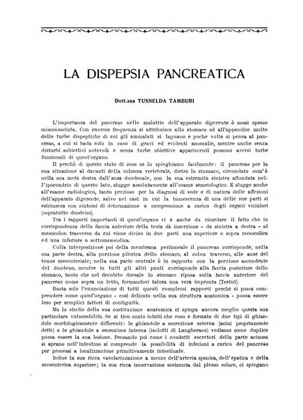 La rassegna di clinica, terapia e scienze affini