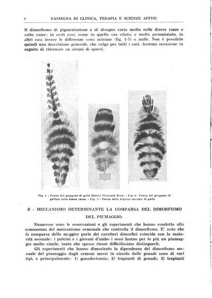 La rassegna di clinica, terapia e scienze affini