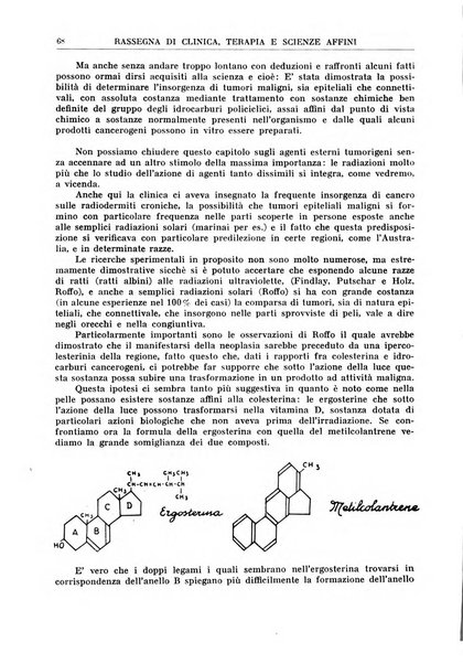 La rassegna di clinica, terapia e scienze affini