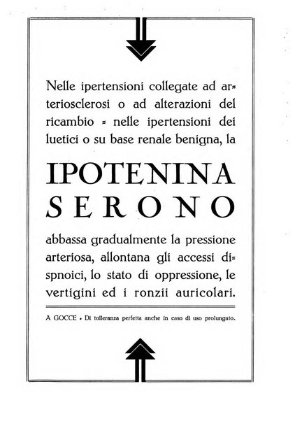 La rassegna di clinica, terapia e scienze affini