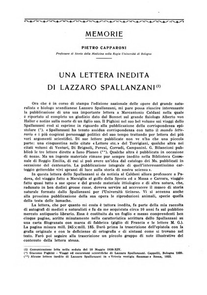 La rassegna di clinica, terapia e scienze affini