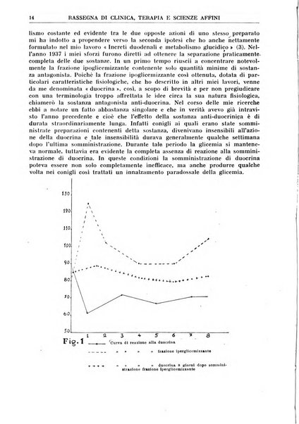 La rassegna di clinica, terapia e scienze affini