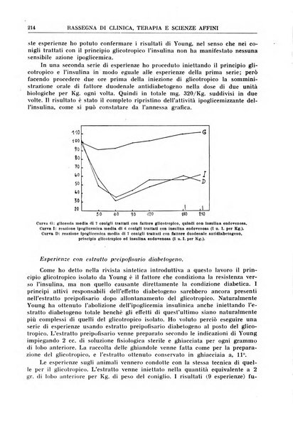 La rassegna di clinica, terapia e scienze affini