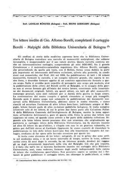 La rassegna di clinica, terapia e scienze affini