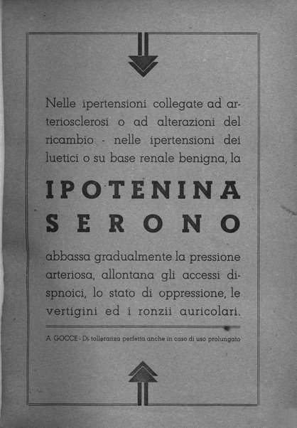 La rassegna di clinica, terapia e scienze affini