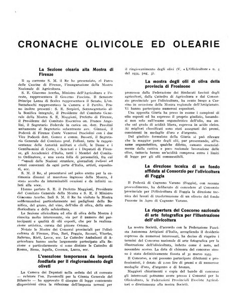 L'olivicoltore bollettino settimanale della Società nazionale degli olivicoltori