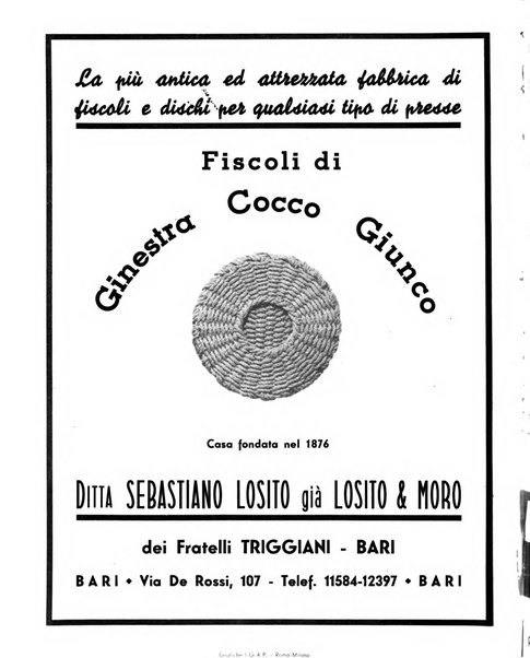 L'olivicoltore bollettino settimanale della Società nazionale degli olivicoltori