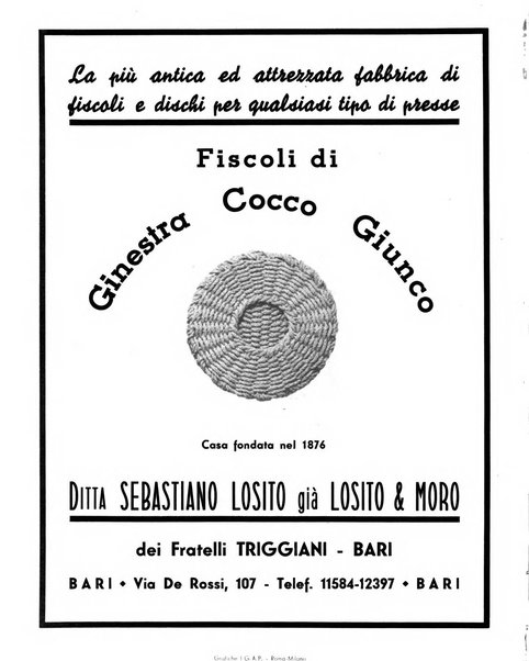 L'olivicoltore bollettino settimanale della Società nazionale degli olivicoltori