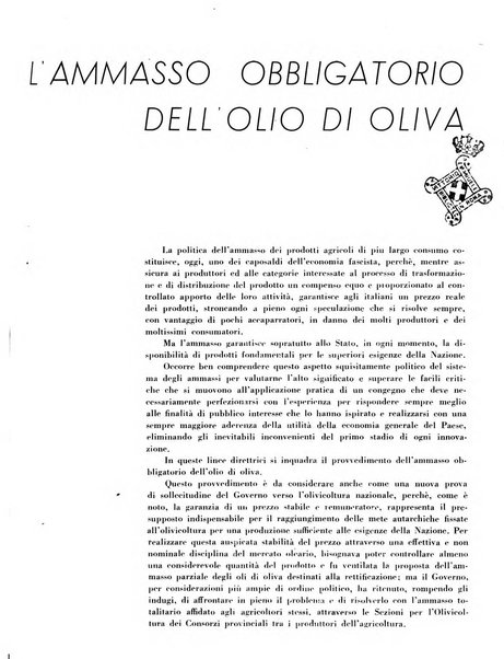 L'olivicoltore bollettino settimanale della Società nazionale degli olivicoltori