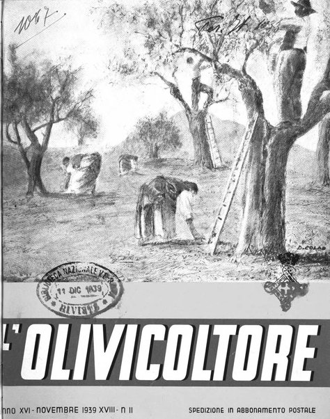 L'olivicoltore bollettino settimanale della Società nazionale degli olivicoltori