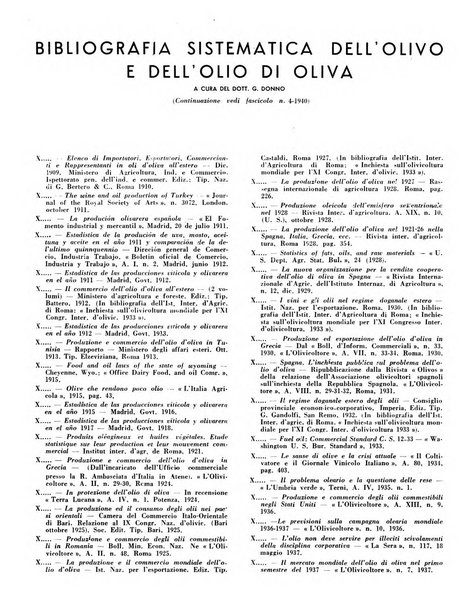 L'olivicoltore bollettino settimanale della Società nazionale degli olivicoltori