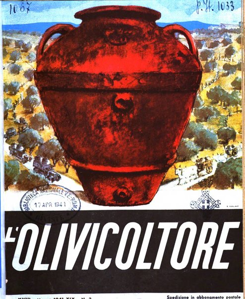 L'olivicoltore bollettino settimanale della Società nazionale degli olivicoltori