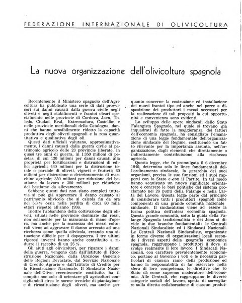 L'olivicoltore bollettino settimanale della Società nazionale degli olivicoltori