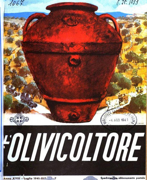 L'olivicoltore bollettino settimanale della Società nazionale degli olivicoltori