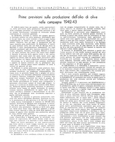 L'olivicoltore bollettino settimanale della Società nazionale degli olivicoltori