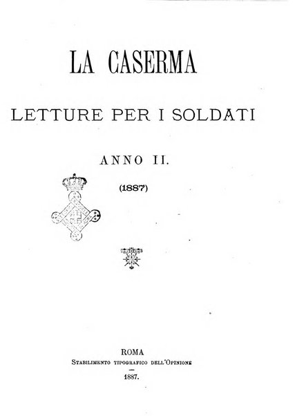 La caserma letture per i soldati