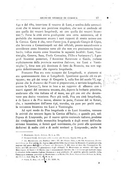 Archivio storico di Corsica pubblicazione trimestrale