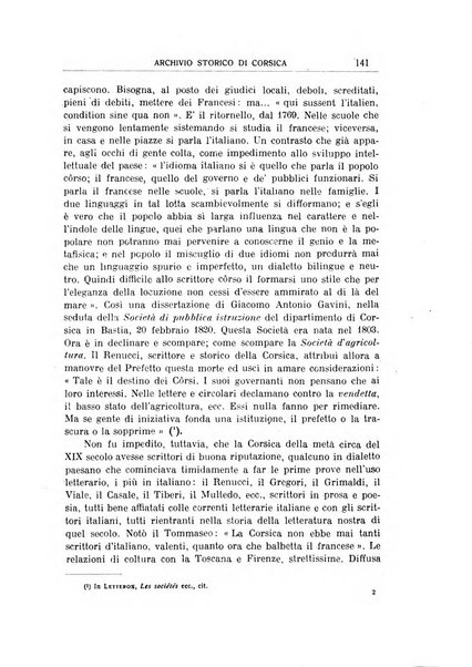 Archivio storico di Corsica pubblicazione trimestrale