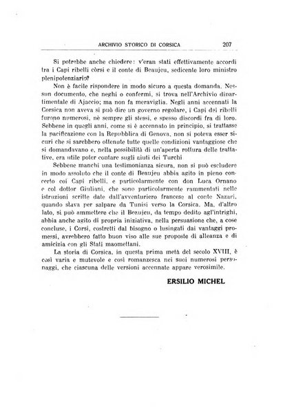 Archivio storico di Corsica pubblicazione trimestrale