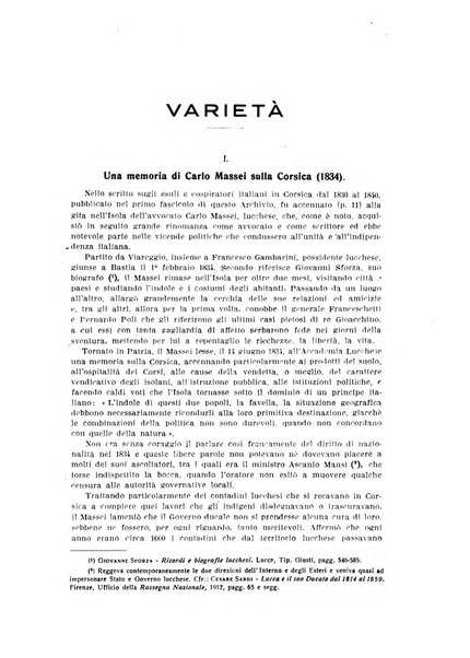 Archivio storico di Corsica pubblicazione trimestrale