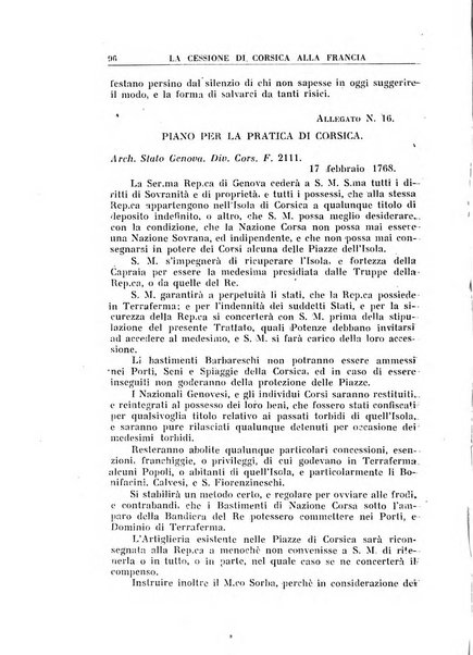 Archivio storico di Corsica pubblicazione trimestrale