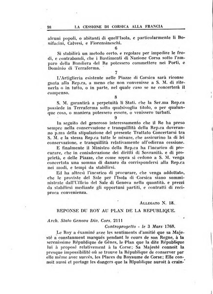 Archivio storico di Corsica pubblicazione trimestrale