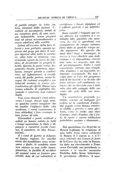 Archivio storico di Corsica pubblicazione trimestrale