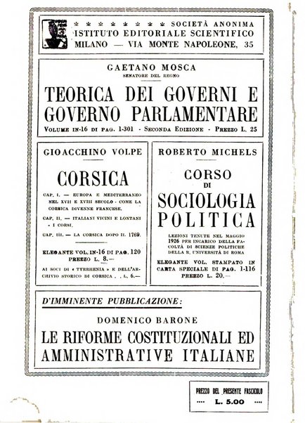 Archivio storico di Corsica pubblicazione trimestrale