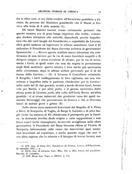 Archivio storico di Corsica pubblicazione trimestrale